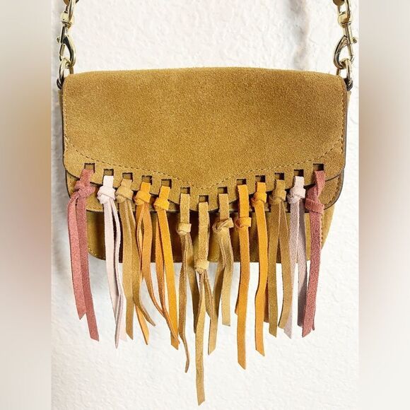 Rebecca Minkoff Crossbody with fringe festival style - Picture 3 of 12